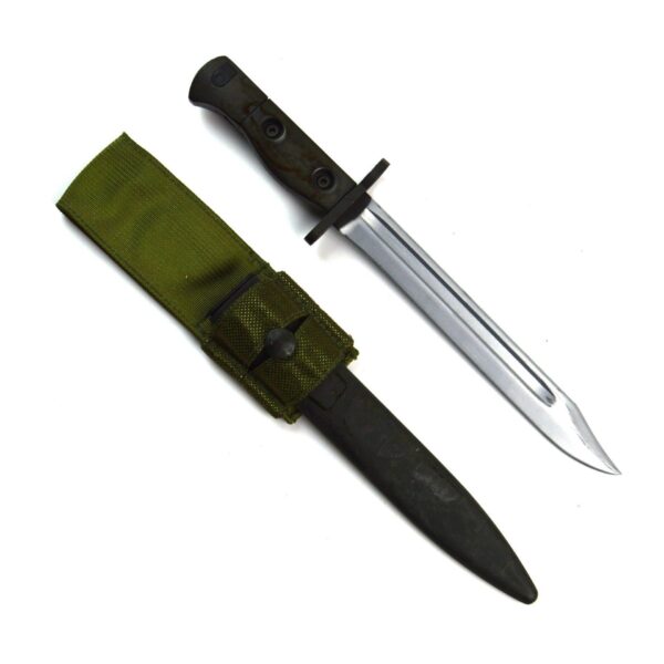 Canadian C1 FN-FAL Bayonet with Frog, Dated 1966