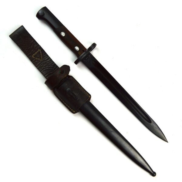 Yugoslavian M1948 Mauser Bayonet with Frog