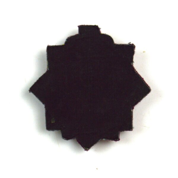 Royal Logistics Corps Officer's Embroidered (Maroon Background) Beret Badge, Queen's Crown - Image 2