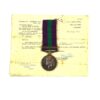 General Service Medal 1918-62 (GRVI) Malaya, Leading Aircraftsman I. L. Burns, Royal Air Force