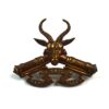 South Africa Heavy Artillery Cap Badge, Original
