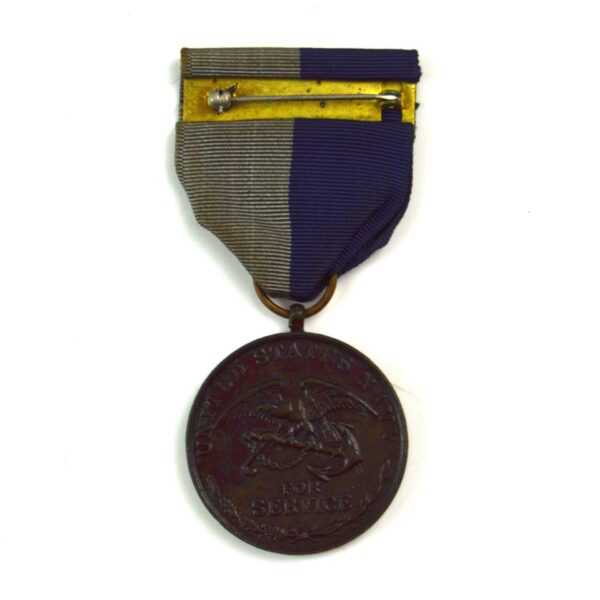United States Civil War Navy and Marine Corps Campaign Medal, Late Issue - Image 2