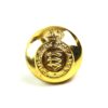 Essex Yeomanry Anodised Button, King's Crown (17mm)