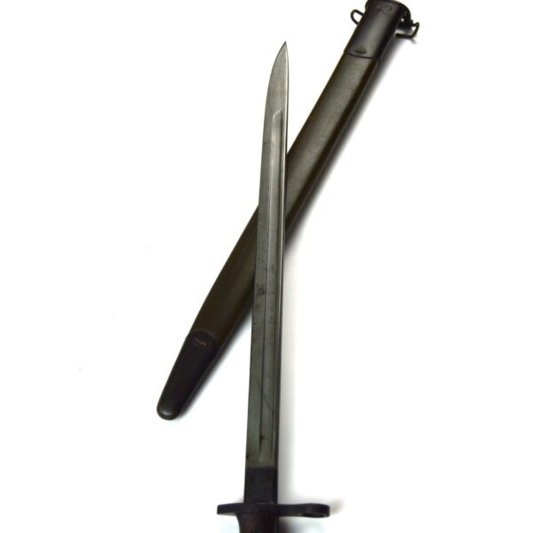 US M1917 Bayonet in Scabbard, Remington, 1917 - Image 6