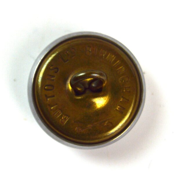 Ministry of Defence Police and Fire Brigade Chrome Button, ERII (25mm) - Image 2