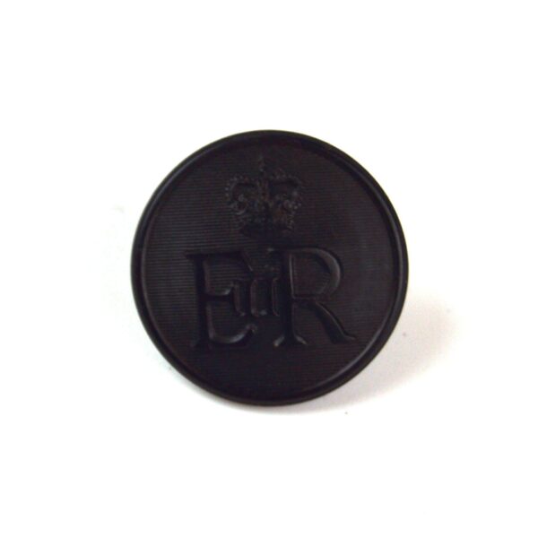 Ministry of Defence Police and Fire Brigade Black Button, ERII (25mm)