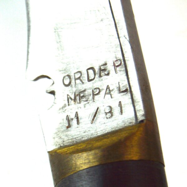 British Army Issue Mk. 5 Kukri, Dated 1981 - Image 9