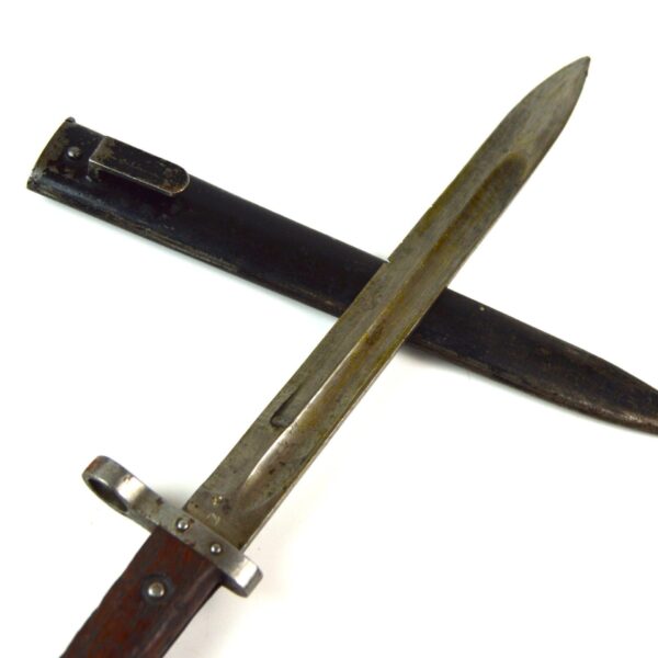 Austrian M1895 Mannlicher Bayonet in Scabbard - Image 11