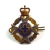 Royal Army Chaplains Department (Christian) Officer's Cap Badge, Queen's Crown