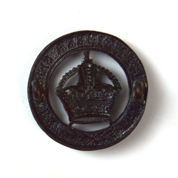 Royal Engineer Services Bronze Badge, Restrike - Image 2