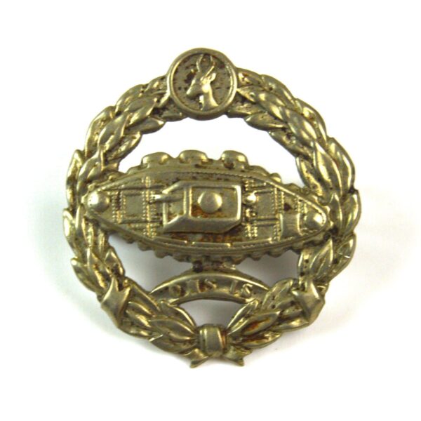 South African Tank Corps (1941-43 Pattern) Cap Badge