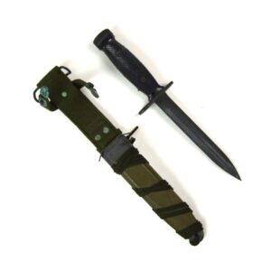 Vietnam War Era US M4 (2nd Pattern) Bayonet by Conetta in M8A1 Scabbard