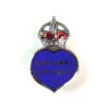 National Savings (Pre-1953) Enamel Broach, King's Crown
