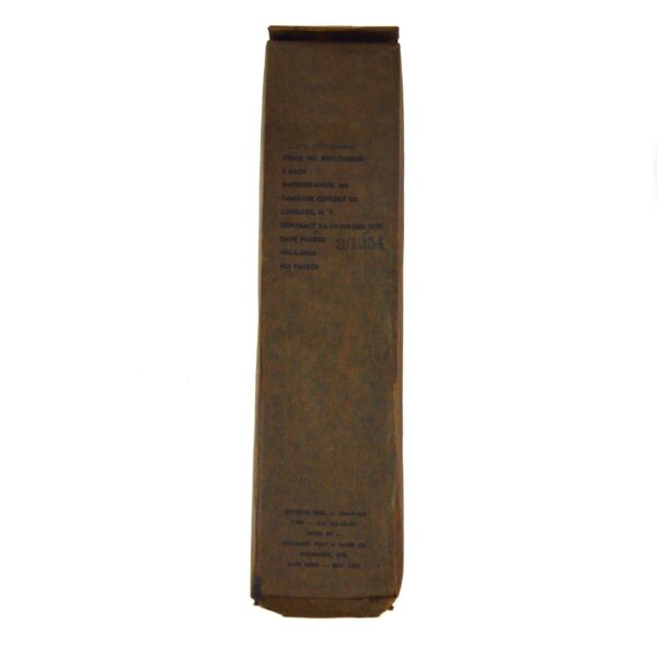 US M4 Bayonet by Camillus in Unissued Box, Dated October 1953