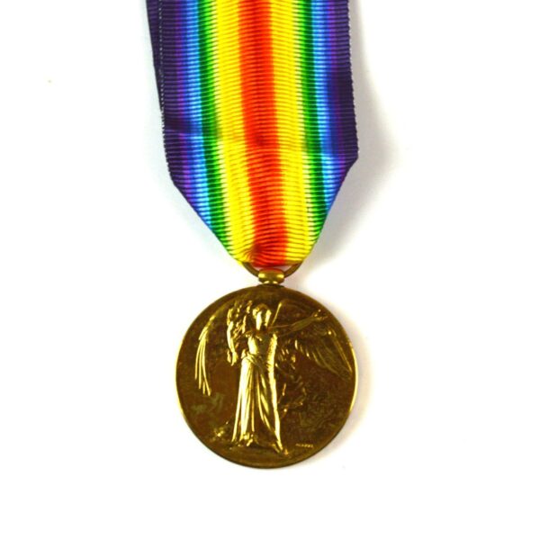 Victory Medal, Private William James Barnett, 15th Battalion (Prince of Wales' Own Civil Service Rifles), The London Regiment