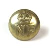 Nigeria Police Button, King's Crown (22.5mm)