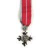 Order of the British Empire (MBE) Miniature Medal, Military