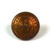 King's African Rifles Brass Button (19mm), King's Crown