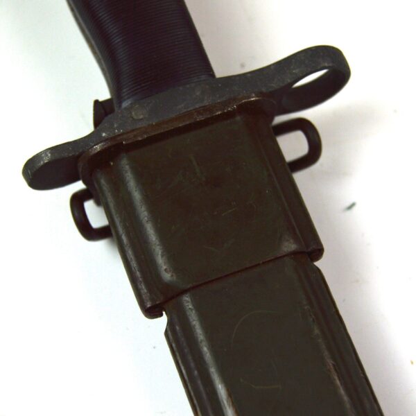 US M1905 2nd Pattern Shortened M1 Garand Bayonet by Utica Cutlery, Dated 1942 - Image 4