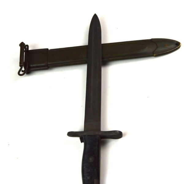 US M1905 2nd Pattern Shortened M1 Garand Bayonet by Utica Cutlery, Dated 1942 - Image 8