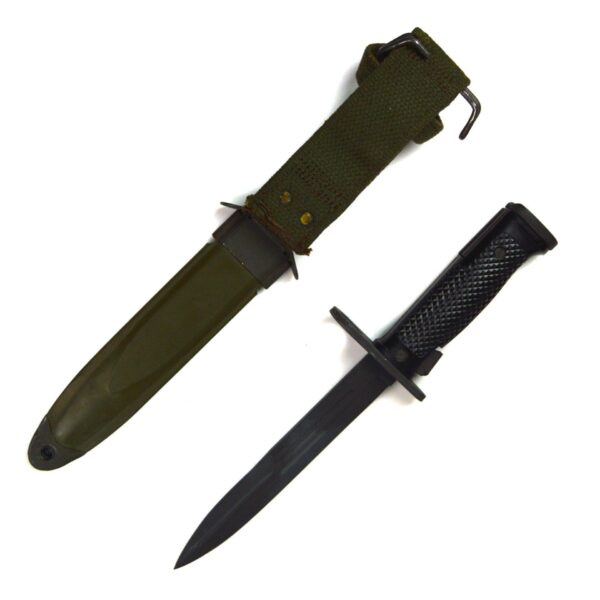 Original Vietnam War-Era US M6 Bayonet by Imperial Knife Co. in M8A1 Scabbard - Image 2