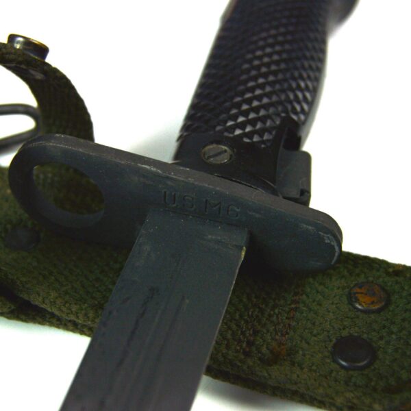 Original Vietnam War-Era US M6 Bayonet by Imperial Knife Co. in M8A1 Scabbard - Image 10