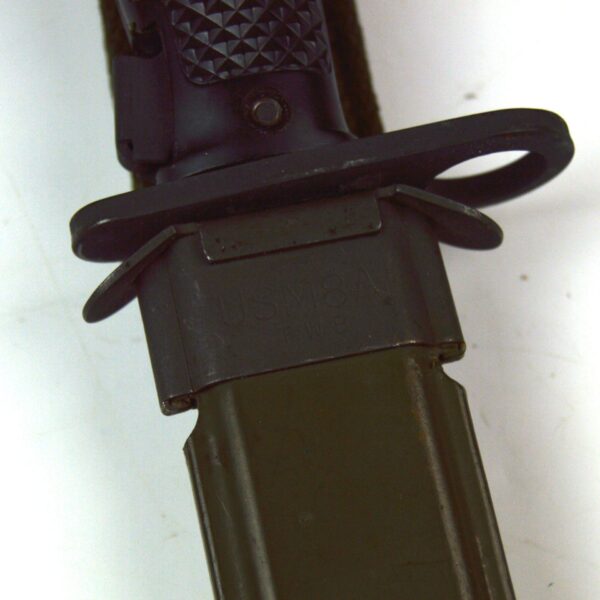Original Vietnam War-Era US M6 Bayonet by Imperial Knife Co. in M8A1 Scabbard - Image 4
