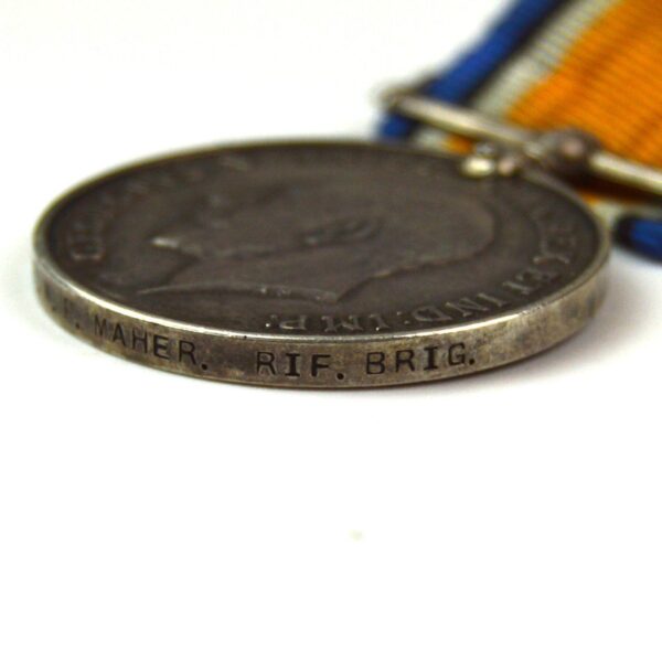 British War Medal 1914-20, Private William Patrick Maher, Rifle Brigade - Image 4