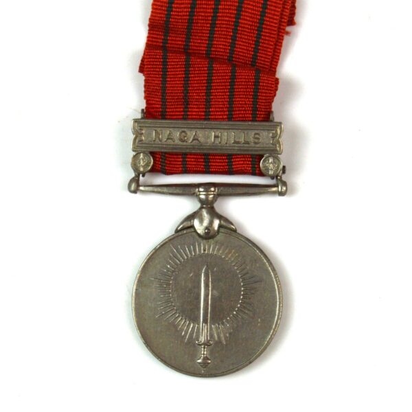 India General Service Medal (1947-65), Naga Hills, Signalman Shiv Dutt, Indian Army Corps of Signals