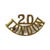 20th Battalion (Blackheath and Woolwich), The London Regiment Shoulder Title, Original