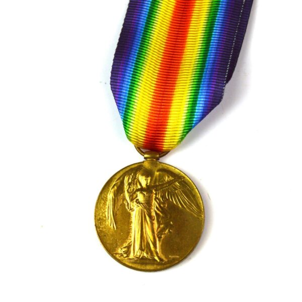 Victory Medal, Private Henry Myron (Wounded), Machine Gun Corps, Cavalry Branch