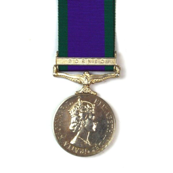 General Service Medal 1962 Borneo, Royal Navy, Able Seaman Christopher C. Brame