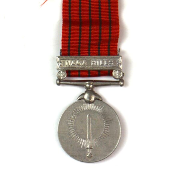 India General Service Medal (1947-65), Naga Hills, Sepoy Chanan Singh, Sikh Light Infantry