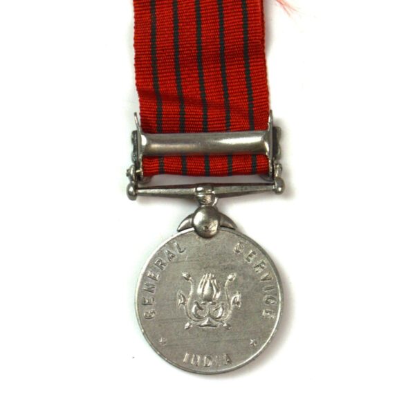 India General Service Medal (1947-65), Naga Hills, Sepoy Chanan Singh, Sikh Light Infantry - Image 2