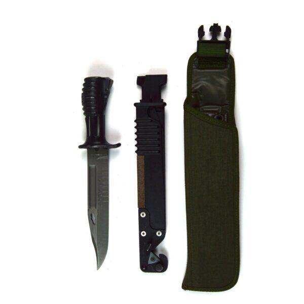 British L1A3 SA80 Bayonet in Scabbard