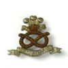 North Staffordshire Regiment Cap Badge, Original, Repaired