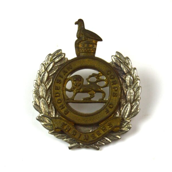 Rhodesian Corps of Engineers (1964-1979 Pattern) Cap Badge