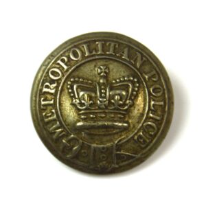 Metropolitan Police Button, Queen Victoria Crown (24mm)