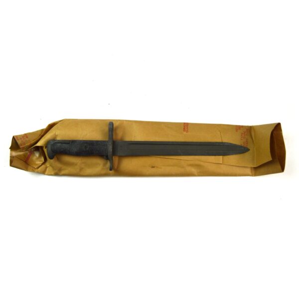 US M1905E1 M1 Garand Bayonet by Springfield Armory with Original Wrapping, Dated 1913