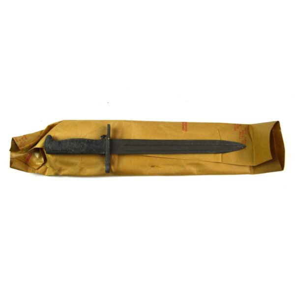 US M1905E1 M1 Garand Bayonet by Springfield Armory with Original Wrapping, Dated 1913 - Image 2