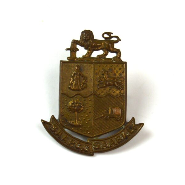 South African Administrative Pay & Clerical Corps (1933-1942 Pattern) Cap Badge