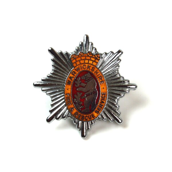 Warwickshire Fire and Rescue Service (Post-1983 Pattern) Cap Badge