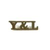 Volunteer Battalions, York and Lancaster Regiment (1902-1908 Pattern) Shoulder Title
