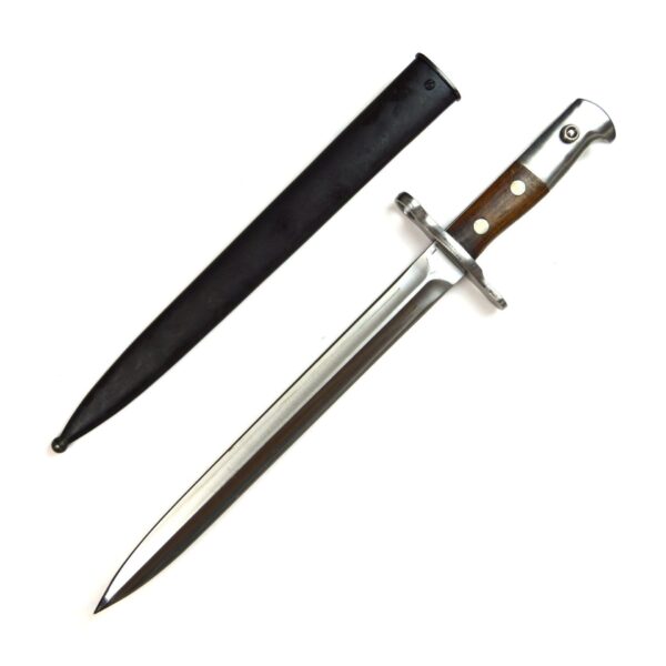 Swiss M1918/55 Schmidt-Rubin Bayonet in Steel Scabbard, by Victorinox AG - Image 2