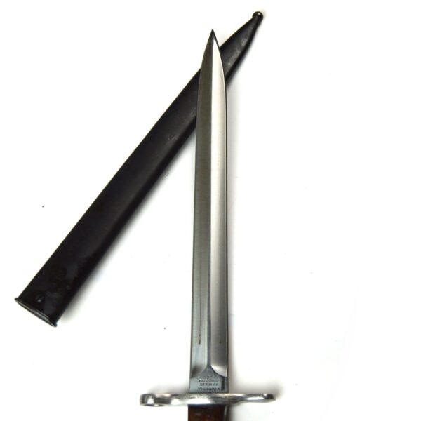 Swiss M1918/55 Schmidt-Rubin Bayonet in Steel Scabbard, by Victorinox AG - Image 9