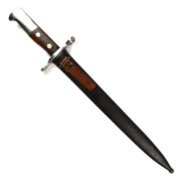 Swiss M1918/55 Schmidt-Rubin Bayonet in Steel Scabbard, by Victorinox AG - Image 3