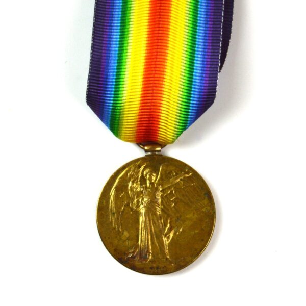 Victory Medal, Driver George Edward Pattle, "Q" Battery, Royal Horse Artillery