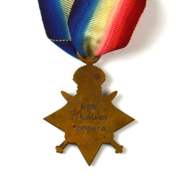 South African 1914/15 Star, Lance Corporal E. W. Bullard, South African Field Telephone and Postal Corps - Image 2