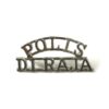 Royal Malaysia Police (Polis Diraja) Anodised Shoulder Title