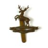 5th (Huntingdonshire Cyclist) Battalion, Northamptonshire Regiment Cap Badge, Original